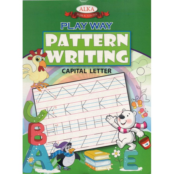 Play Way Pattern Writing - Capital Letters - Pattern Writing Book